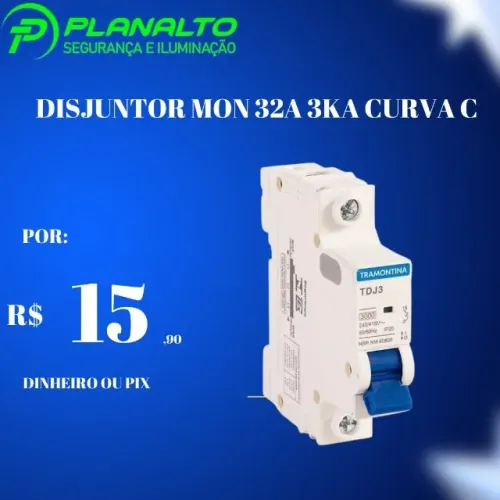 Disjuntor tramontina 32a