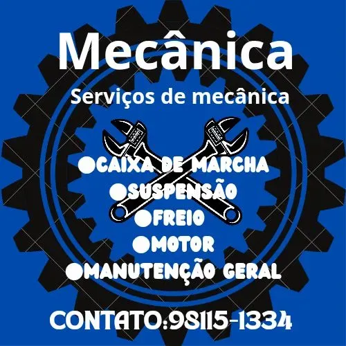 Serviços de mecânica.