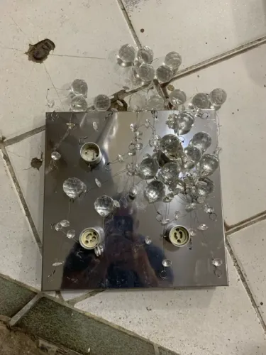 Lustre de Cristal Moderno