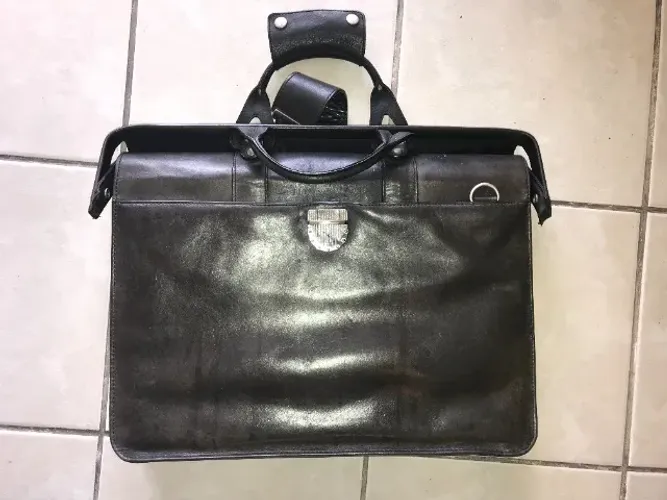 Maleta executiva de couro