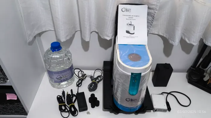 Concentrador de Oxigênio Portátil Olive