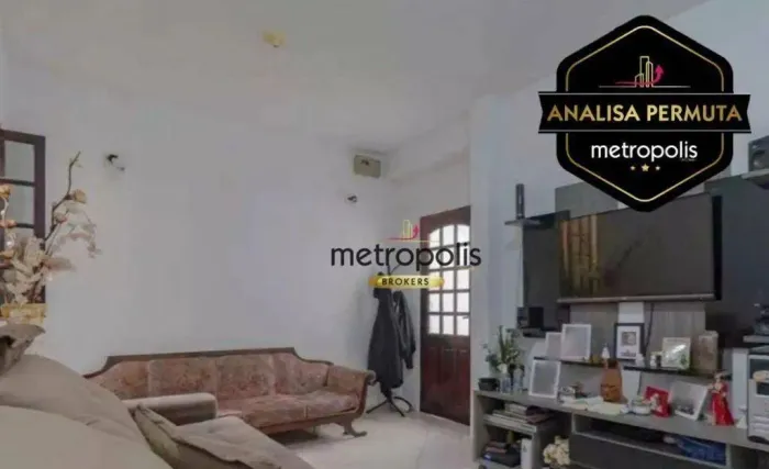 Sobrado com 2 dormitórios à venda, 159 m² por R$ 650.000,00 - Parque Erasmo Assunção - San
