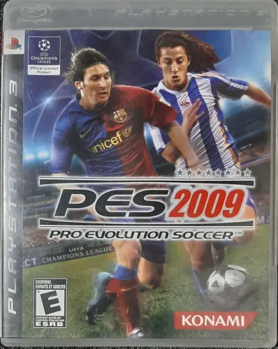 PES 2009 - Pro Evolution Soccer - PS3- semi-novo