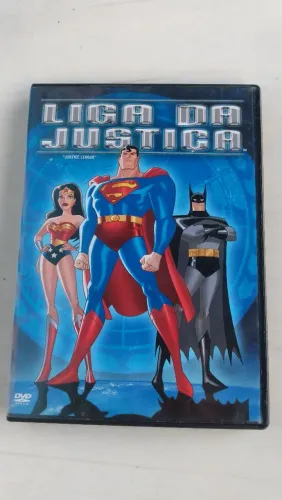 DVD original desenho liga da justiça. 