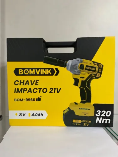 CHAVE DE IMPACTO 21V 4.0Ah 320nm BOM- 9966 an2