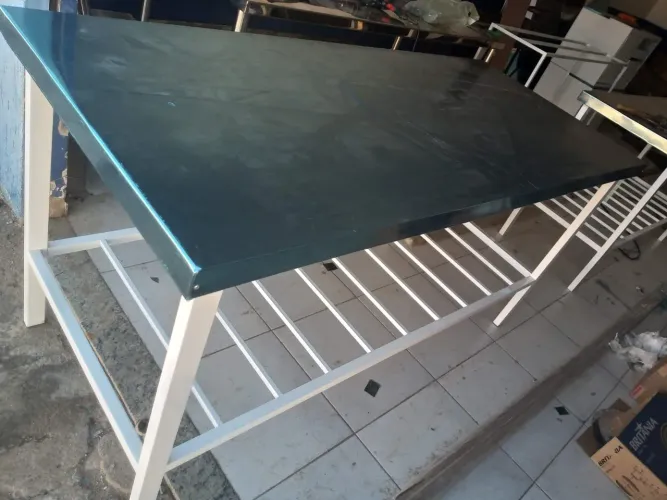 Mesa de inox para comercio