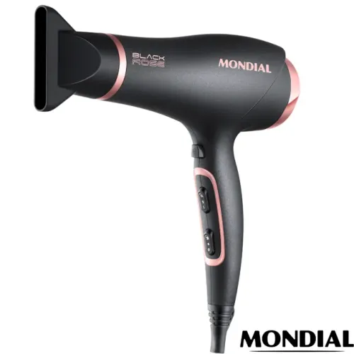 Secador de Cabelos Mondial Black Rose SC-37 2000W