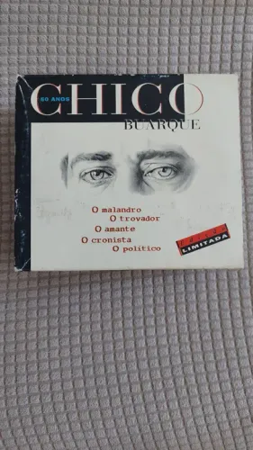 Box com 5 CD's Chico Buarque 50 anos - edição limitada 
