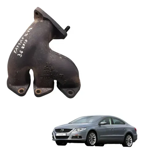 Coletor Escape Volkswagen Passat Cc 2011