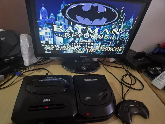 Mega Drive 3 + Sega CD