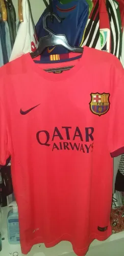 Camisa Barcelona 2014-2015 - Vermelha