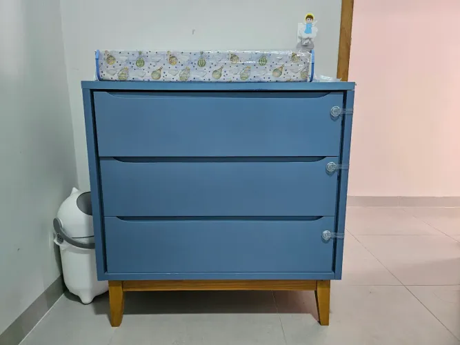 Cômoda Infantil + Trocador