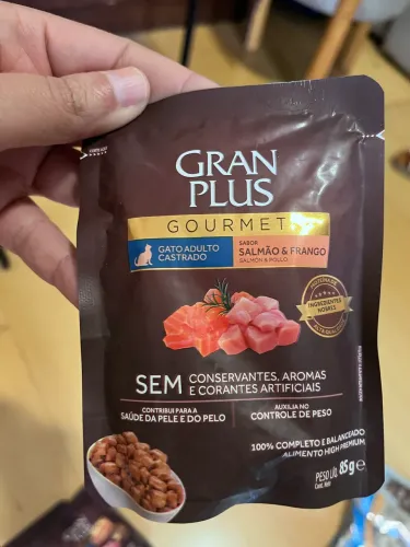 Ração úmida sachê para gatos - Gran Plus