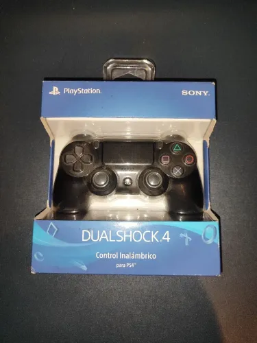 Controle de ps4 dualshock 4 cor preta