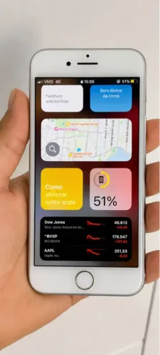 Iphone 8 funciona tudo, só não pode restaurar nem atualizar,  bateria 100%