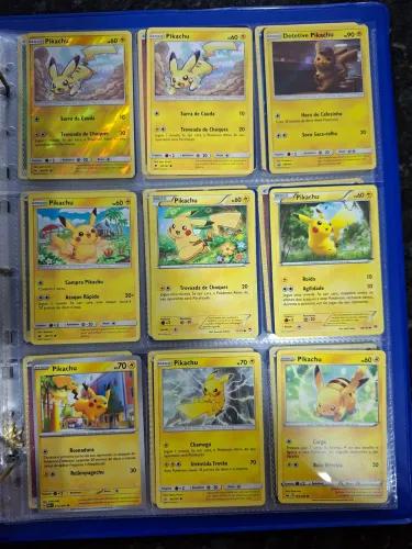 Cartas Pokemon Coleção de cartas Pikachu