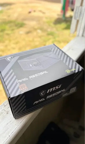 Fonte MSI MAG A650BN 650W 80 Plus Bronze ? NOVA ? NOVA, NUNCA USADA E NA CAIXA!