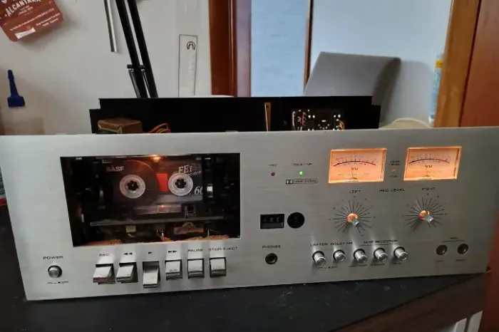 Tape Deck Akai Csd705d