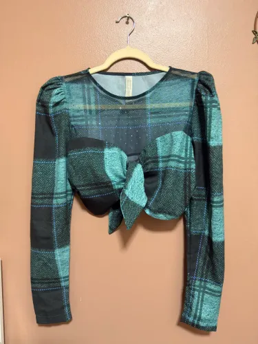 Cropped Manga longa