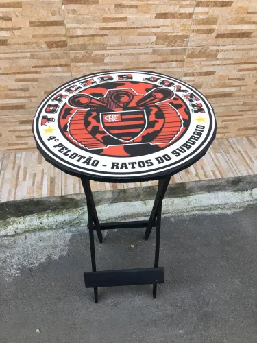 Mesa bistrô personalizada