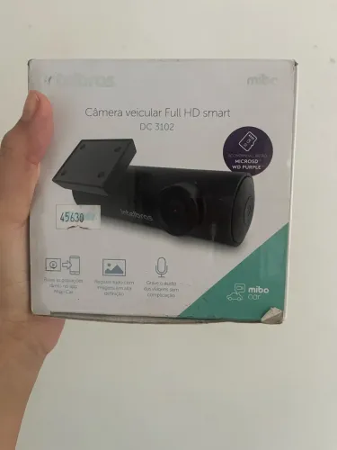Câmera veicular full hd smart intelbras