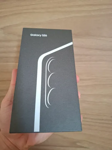 Samsung S26 BRANCO 256gb Novo! Lacrado! 