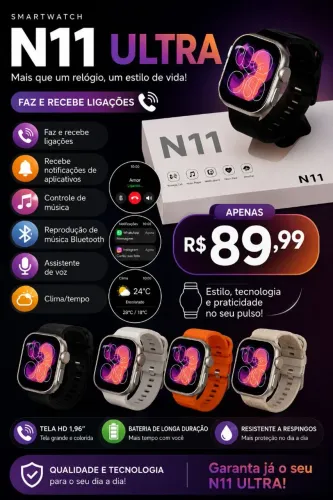 Relógio smartwatch