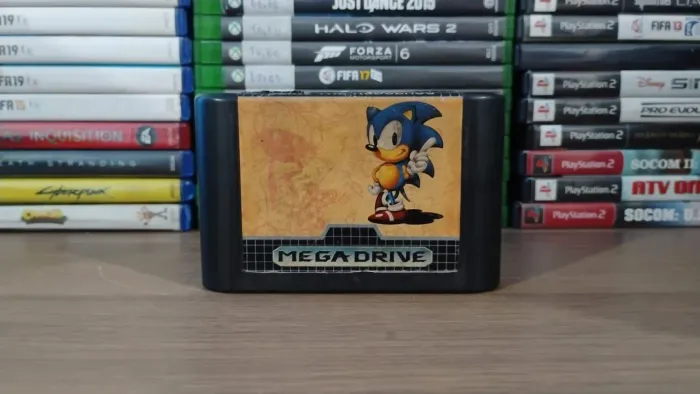Sonic the hedgehog mega driver 3 - original e envio imediato