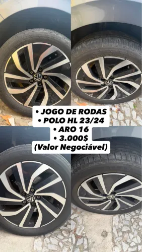 JOGO DE RODAS / ARO 16