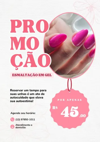 Unhas de gel