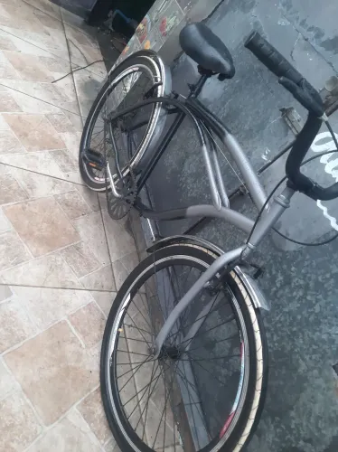 Beach bike pintura nova toda revisada folhas aero e paralamas pronta pra pedalar 