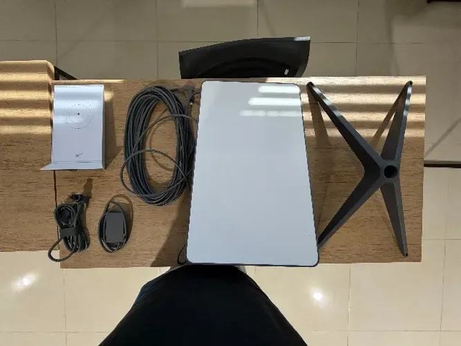 Starlink Autodirecionável gen2 + adaptador ethernet