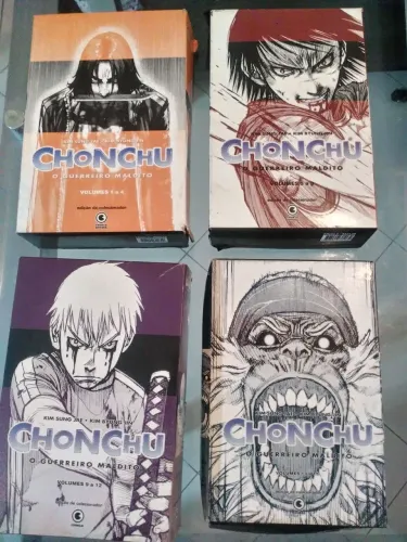 Chonchu o Guerrero maldito 1 ao 14 + Boxes