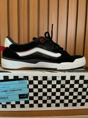 Tênis Wayvee 2.0 Skate Black White/Red