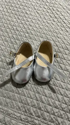 Sapatilha infantil prata 19