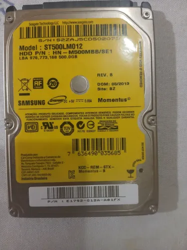 Vendo Hd e SSD 