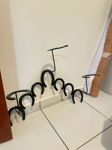 Porta chapéus ferradura