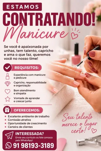 VAGA PARA MANICURE 
