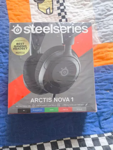 Headset SteelSeries Arctis Nova 1 Preto | Lacrado c/ NF
