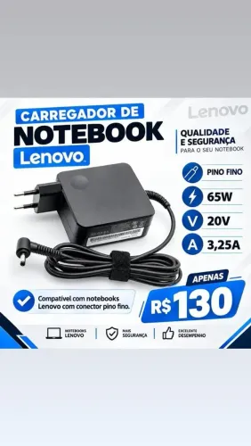 Carregador de notebook Lenovo