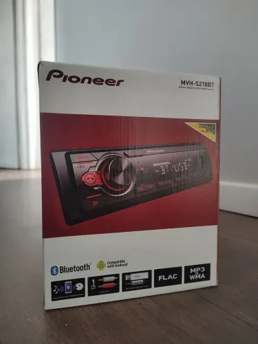 Rádio PIONEER - MVH-S218-BT - bluetooth 