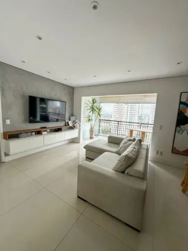 Excelente apartamento de alto padrão, mobiliado e decorado, com 106m², no Centro de SBC