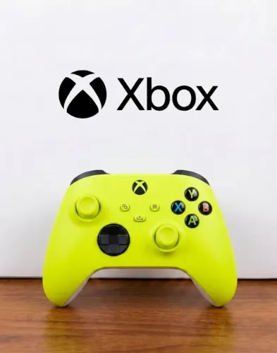 Controle Xbox Series X/S One Original (Semi Novo) Verde Versão Eletric Volt Compatível PC