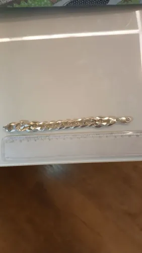 Pulseira de prata 925.18cm/12mm