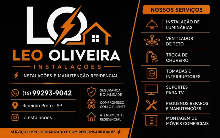 Instalações e Marido de Aluguel