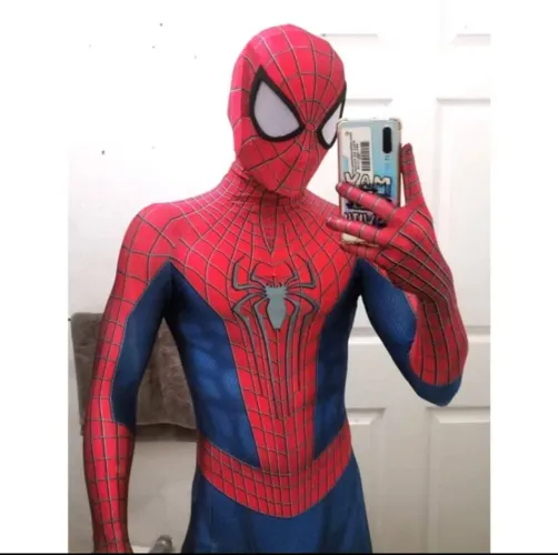 Cosplay fantasia homem aranha TASM2