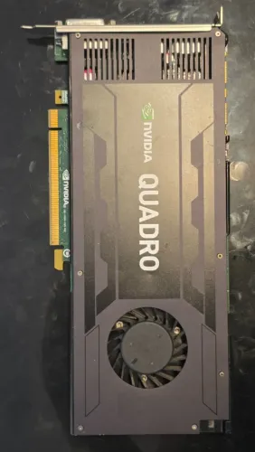 Placa Gráfica Nvidia Quadro K4200 4GB GDDR5 2x DisplayPort 1x DVI 6 Pinos De Potência