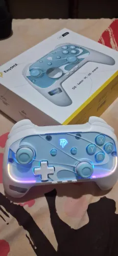 Controle easysmx s10 com TMR para switch 2, switch, pc, android e IOS