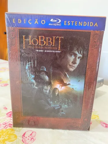 Box em Bluray Trilogia O Hobbit