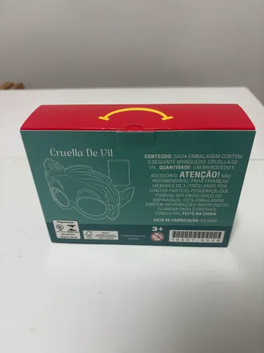 Cruella de Vil Brinquedo McDonald?s - Coleção Disney Villains (McVillains) LACRADOS